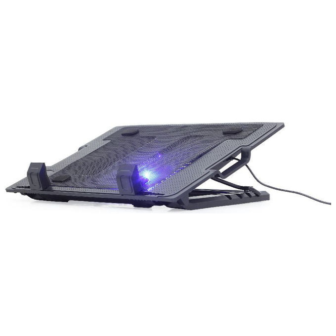 Gembird Base Raffreddamento per Laptop 17 1500 RPM Nero