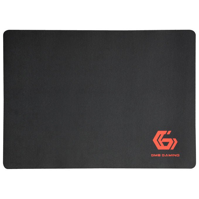 Gembird Tappetino Mouse Gaming Medio Nero Gomma e Tessuto