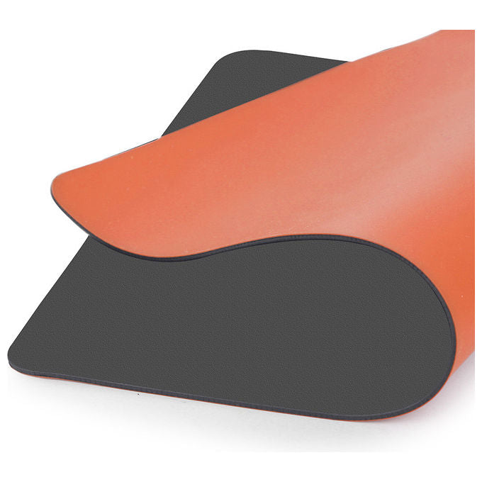 Gembird Tappetino Mouse Gaming Pro Silicone Nero e Arancione Misura M