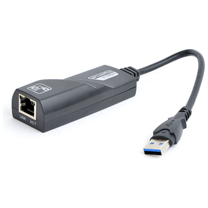 Gembird NIC-U3-02 Scheda di Rete Adattatore Ethernet 1000 Mbit-s USB 3.0