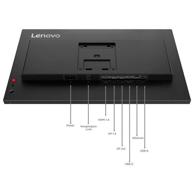 Lenovo ThinkVision T24D-40 Monitor LED 23.8'' Full HD LCD Nero
