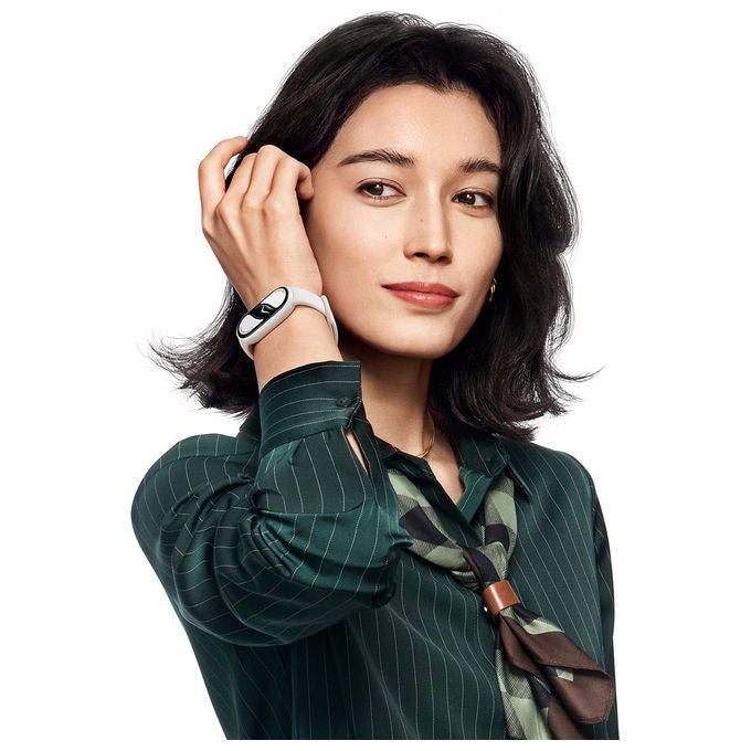 Xiaomi Smartband 10 Display AMOLED 1.72'' Argento Braccialetto Fitness