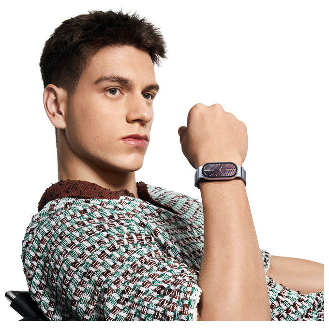 Xiaomi Smartband 10 Display AMOLED 1.72'' Argento Braccialetto Fitness