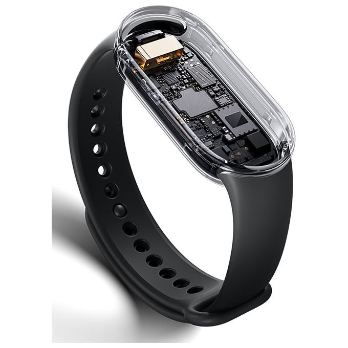 Xiaomi Smartband 10 Display AMOLED 1.72'' Argento Braccialetto Fitness