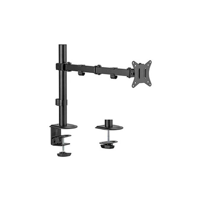 Gembird Supporto Monitor da Tavolo Fino a 32 Pollici VESA 100x100 75x75 mm Nero