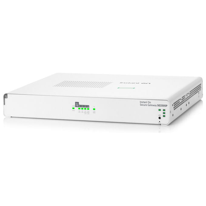 HPE Gateway Controller Sicuro Instant On SG2505P 5 Porte Bianco Rack-Desktop-Muro