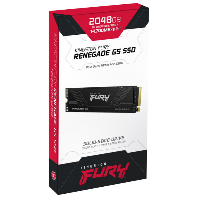 Kingston Technology SSD 2TB Fury Renegade G5 M.2 NVMe PCIe 5.0