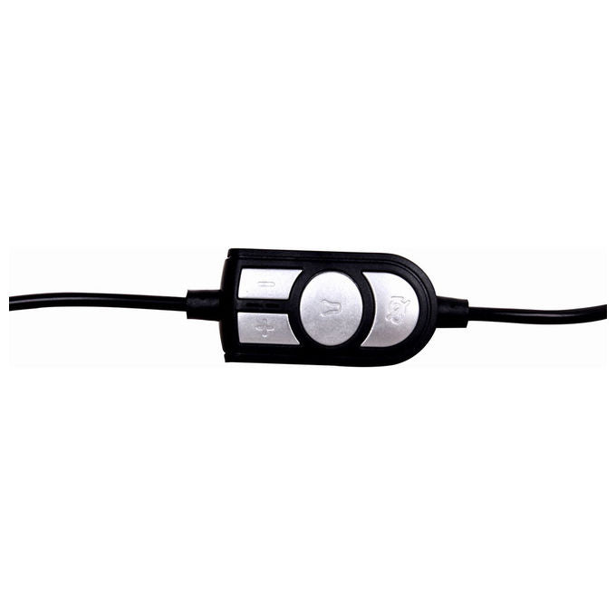 Gembird Cuffie Gaming Cablate 5.1 Surround Nero e Rosso