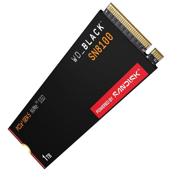 Western Digital Black SN8100, 1 TB SSD, NVMe PCIe Gen5, M.2 2280