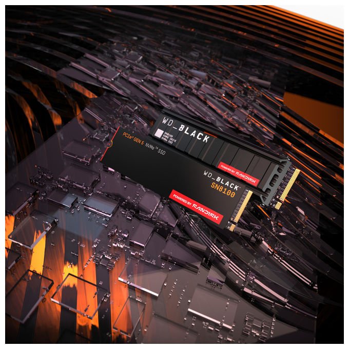 Western Digital Black SN8100, 1 TB SSD, NVMe PCIe Gen5, M.2 2280