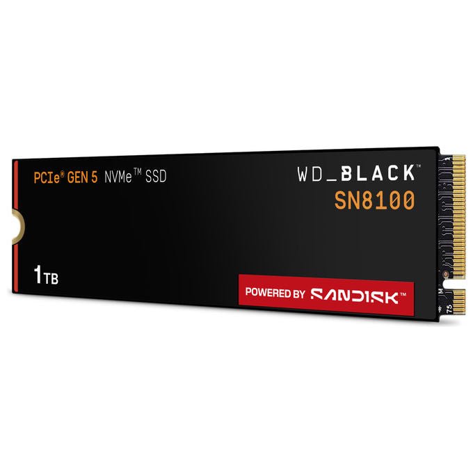 Western Digital Black SN8100, 1 TB SSD, NVMe PCIe Gen5, M.2 2280