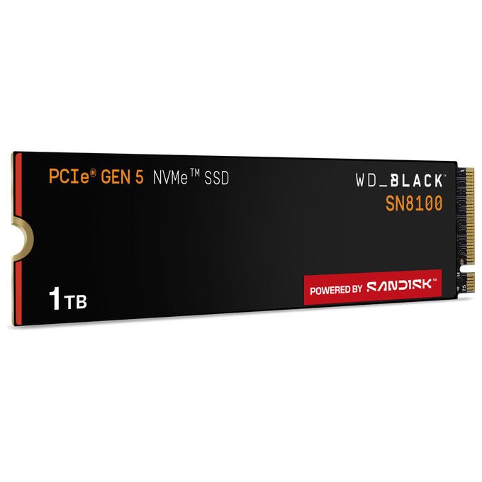 Western Digital Black SN8100, 1 TB SSD, NVMe PCIe Gen5, M.2 2280