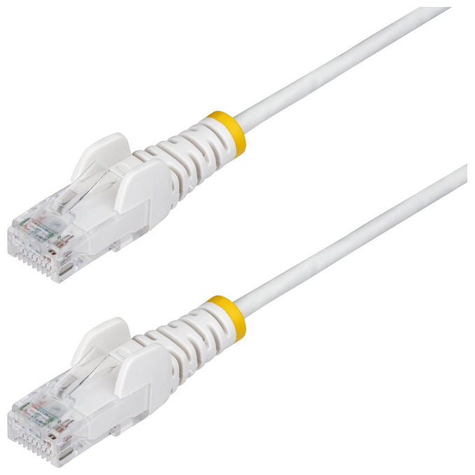 StarTech.com Cavo Ethernet CAT6 2m Bianco UTP RJ45