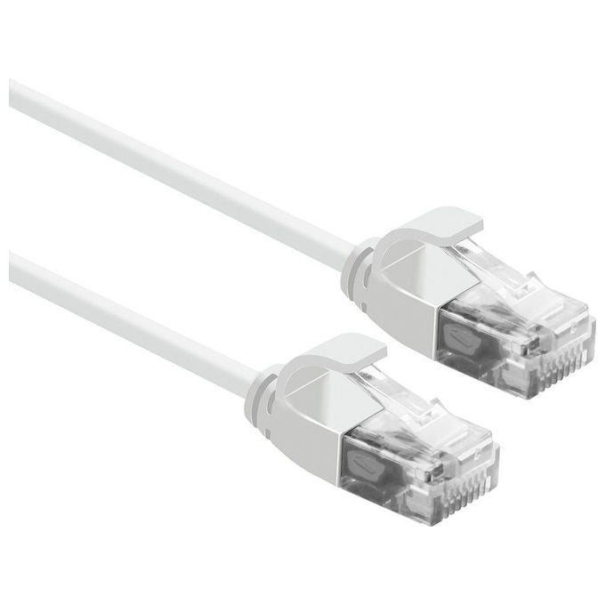Roline Cavo di Rete Cat6a U-UTP Bianco 1 m