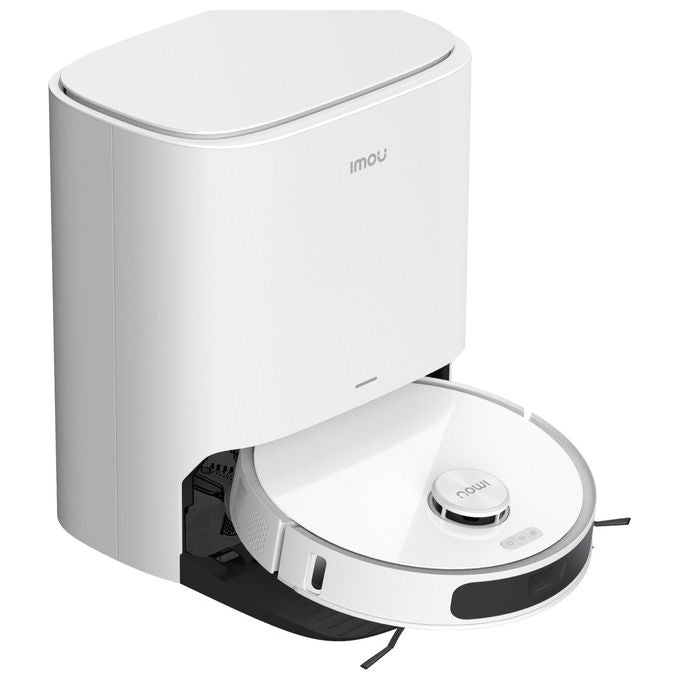 Imou Robot Aspirapolvere RV3 Auto-Svuotamento Serbatoio Acqua Bianco