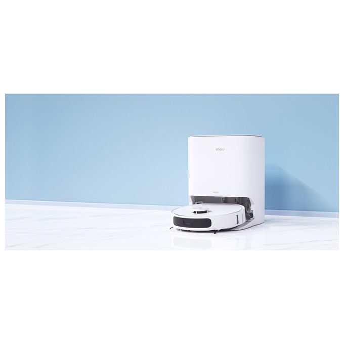 Imou Robot Aspirapolvere RV3 Auto-Svuotamento Serbatoio Acqua Bianco