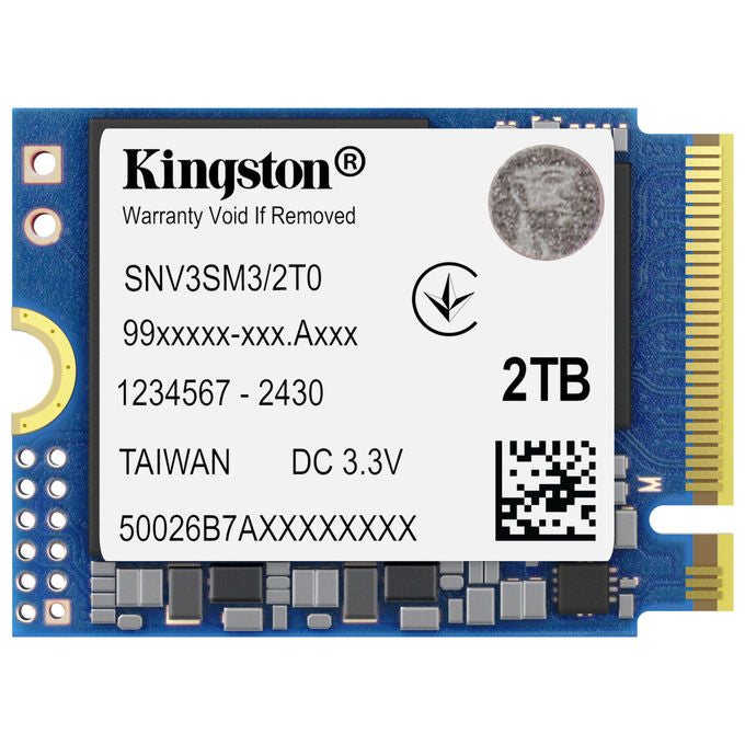 Kingston Technology SSD NVMe 2TB M.2 2230 NV3