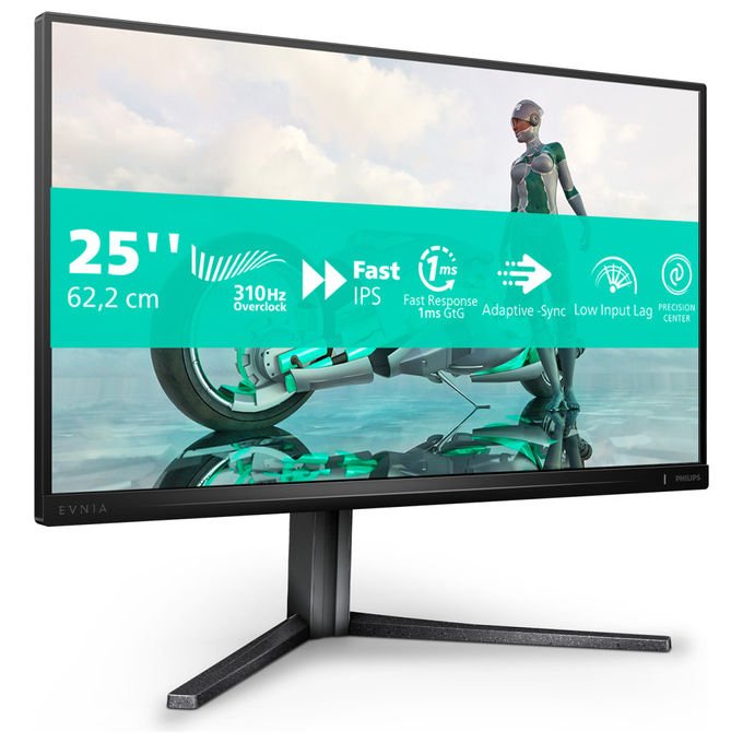 Philips Monitor PC Evnia 3000 25M2N3200U 24.5'' Full HD LCD Grigio