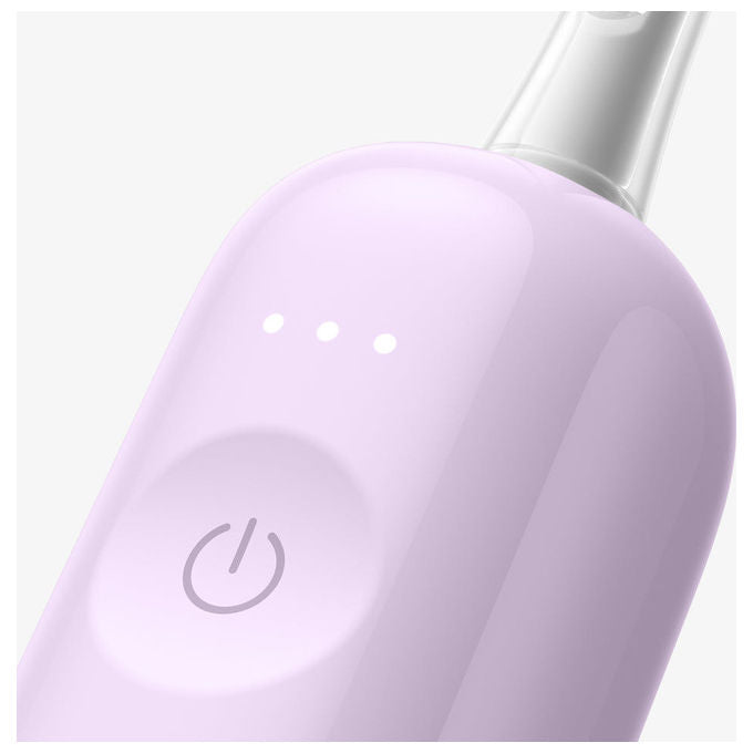 Laifen Wave Spazzolino elettrico Oscillante Rotante 3 modalita' Timer 3 testine colore Bianco