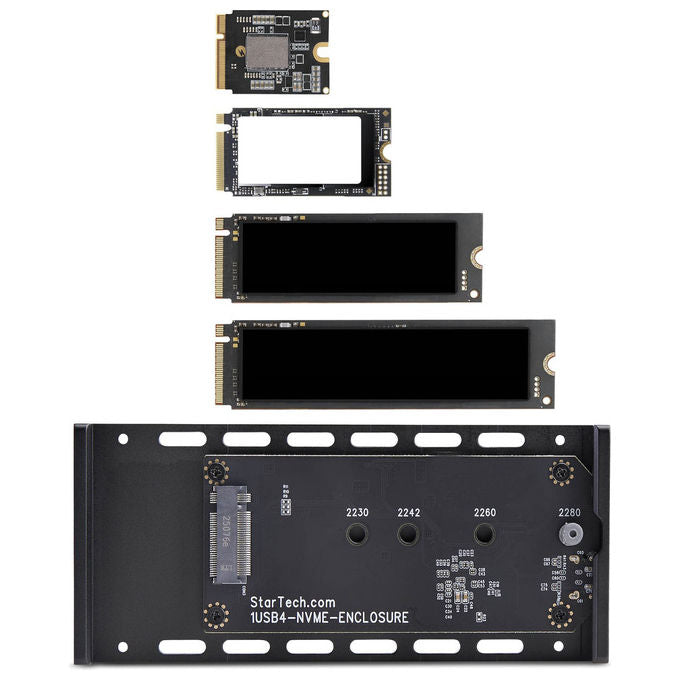 StarTech.com Alloggiamento M.2 NVMe USB4 Custodia SSD Alluminio