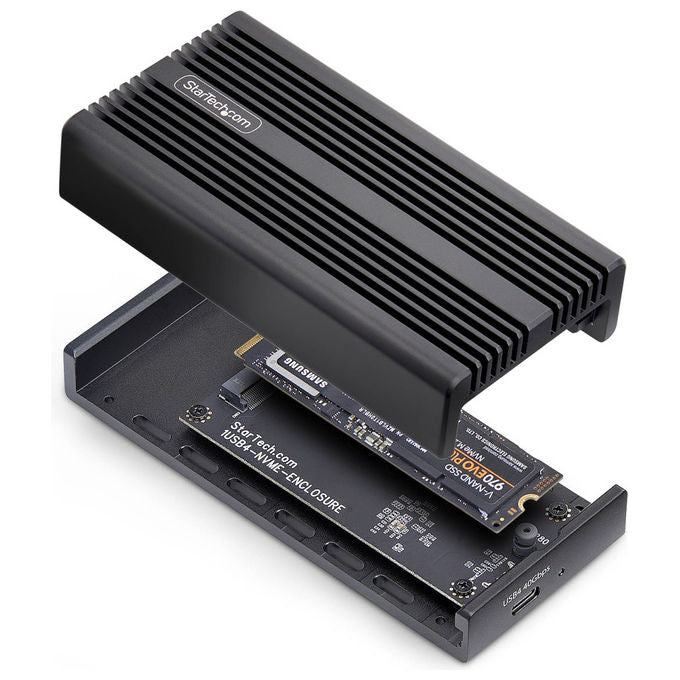 StarTech.com Alloggiamento M.2 NVMe USB4 Custodia SSD Alluminio