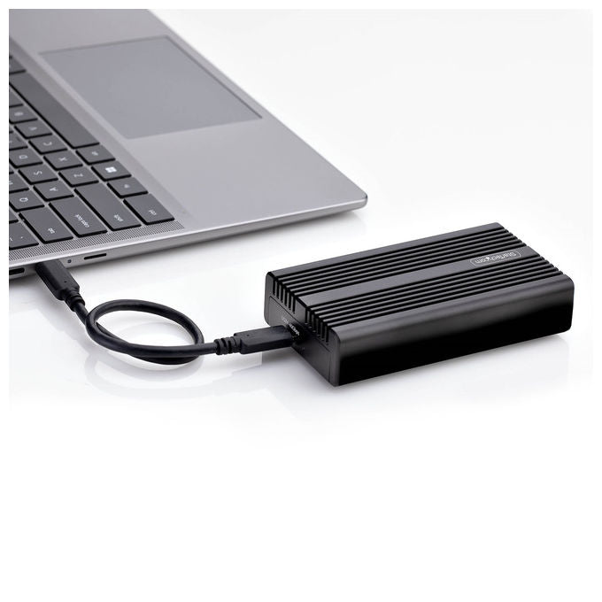 StarTech.com Alloggiamento M.2 NVMe USB4 Custodia SSD Alluminio
