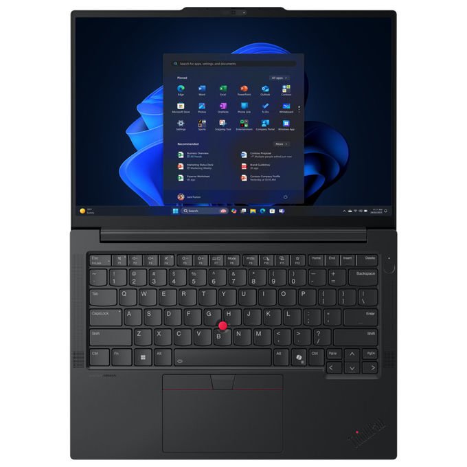 Lenovo ThinkPad E14 Gen 7 Computer Portatile 14'' WUXGA Ryzen 5 220 16GB RAM 512GB SSD Windows 11 Pro Nero