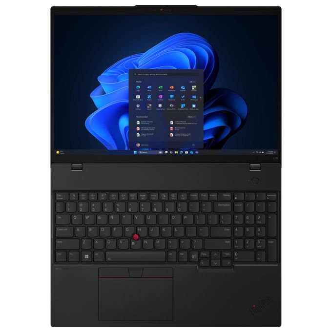 Lenovo Computer Portatile ThinkPad L16 Gen 2 16'' WUXGA Ryzen 5 215 16GB DDR5 512GB SSD Nero