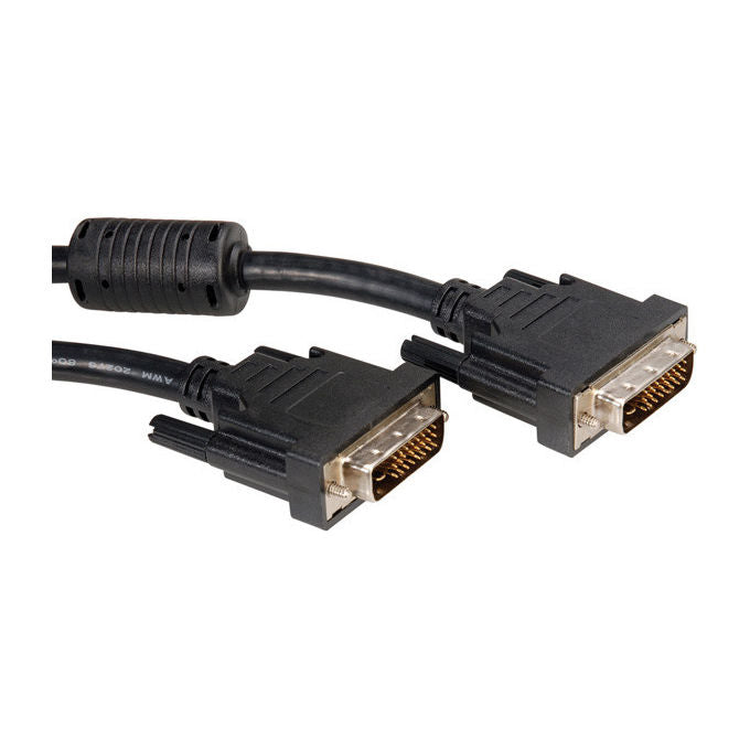 Roline Cavo Monitor DVI-D 1 m ST-ST Nero