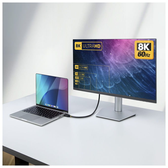 StarTech.com Cavo HDMI 2.1 8K 50cm Alta Velocita' Certificato