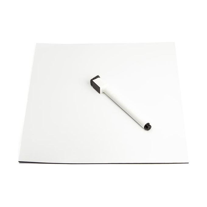 StarTech.com Tappetino Magnetico da Lavoro 24x27cm Antiscivolo Nero e Bianco