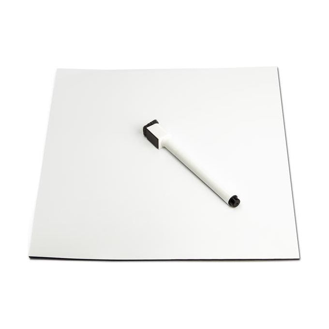 StarTech.com Tappetino Magnetico da Lavoro 24x27cm Antiscivolo Nero e Bianco