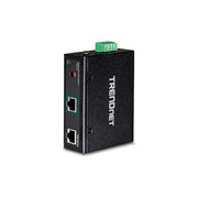 Trendnet TI-SG104 Splitter PoE Gigabit Industriale Supporta Standard IEEE 802.3af-at-bt Nero