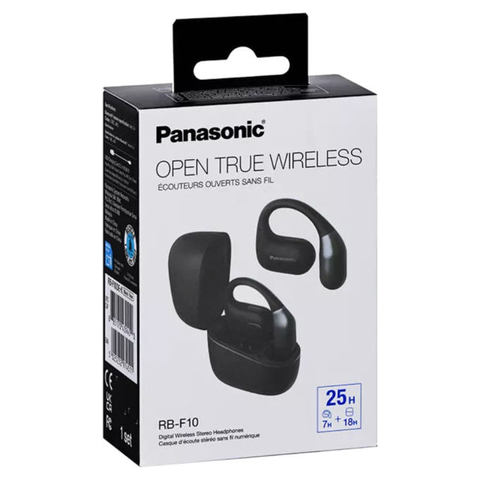 Panasonic Auricolare Wireless a Orecchio Aperto Bluetooth Nero RB-F10DE