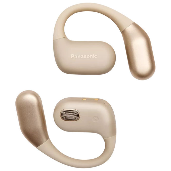 Panasonic Auricolare Wireless Apertura Orecchio Bluetooth Beige RB-F10DE