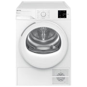 Smeg DRC07EE Asciugatrice Libera Installazione  a pompa di calore, 7 kg, profondita' 54,6 cm, 64 dB(A), Bianco, Classe E