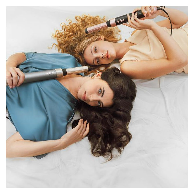Cecotec, Kit Styling Capelli, Bamba CeramicCare 14in1 AirGlam, Nero, 1400W