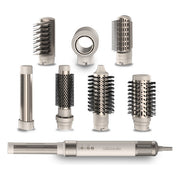 Cecotec Multistyler AirGlam CeramicCare Caldo 1400 W Champagne e Bianco 8 Accessori