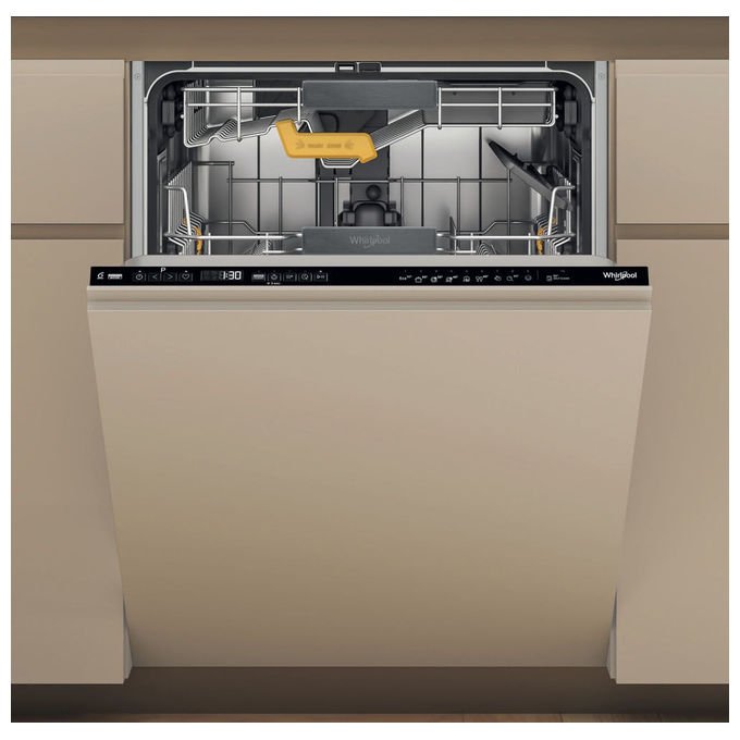 Whirlpool Lavastoviglie Integrata Maxispace BI 60 cm Classe B 15 Coperti Nero