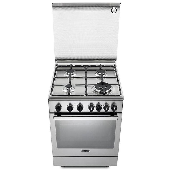 De Longhi Cucina a Gas Forno Elettrico-Gas PGVX 64 LSG Inox