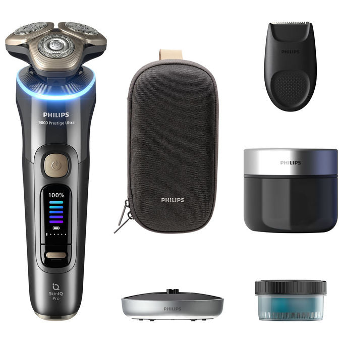 Philips Rasoio Elettrico Wet and Dry XP9402-31 SkinIQ Pro Grigio