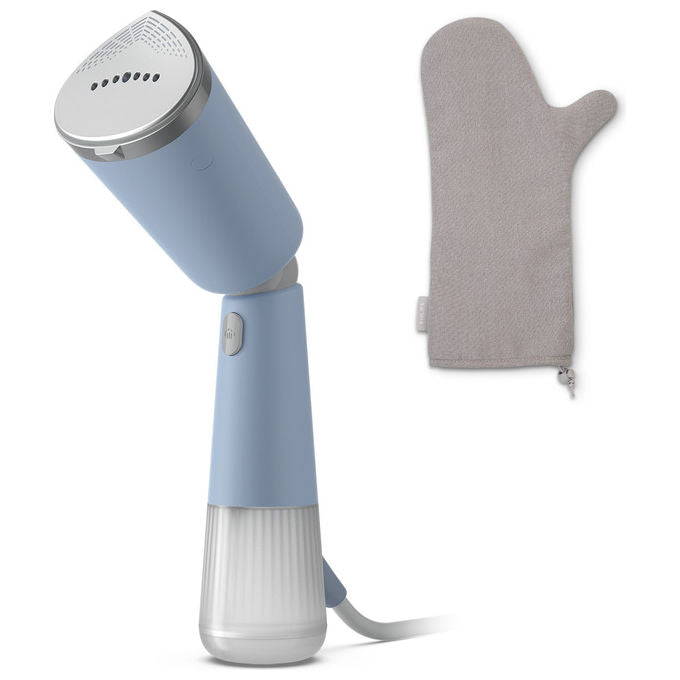 Philips Ferro da Stiro Verticale a Vapore Portatile STH5020-20 1400W Celeste