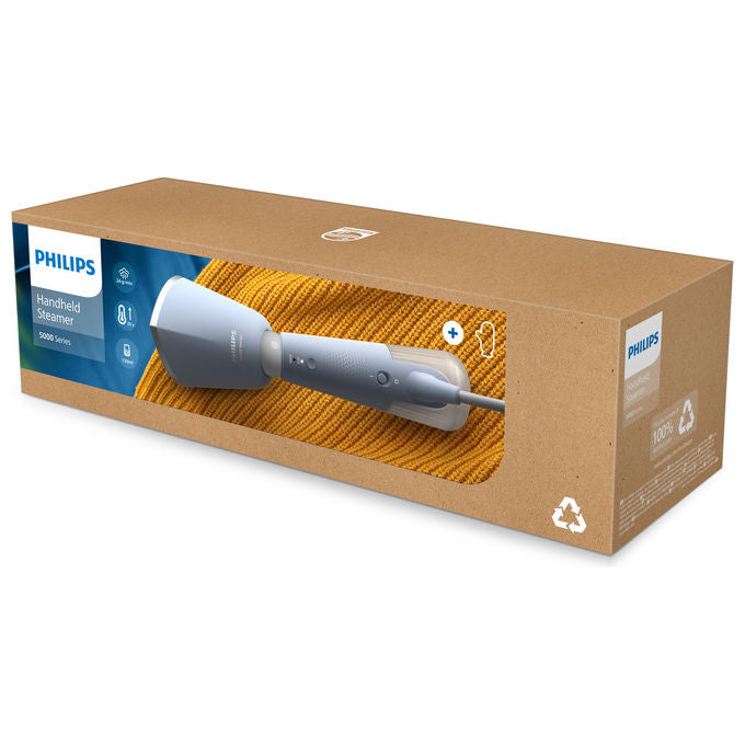 Philips Ferro da Stiro Verticale a Vapore Portatile STH5020-20 1400W Celeste