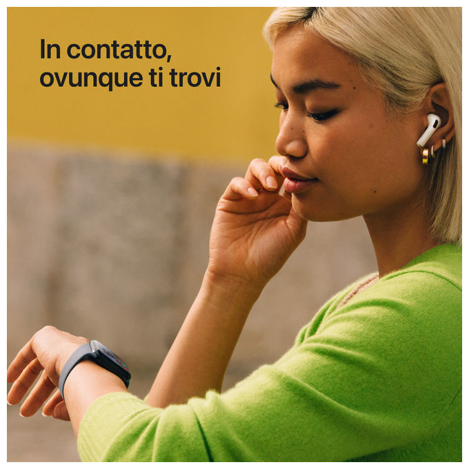 Apple Watch SE 3 GPS Cellular, 40mm Alluminio Galassia, Sport Band Galassia