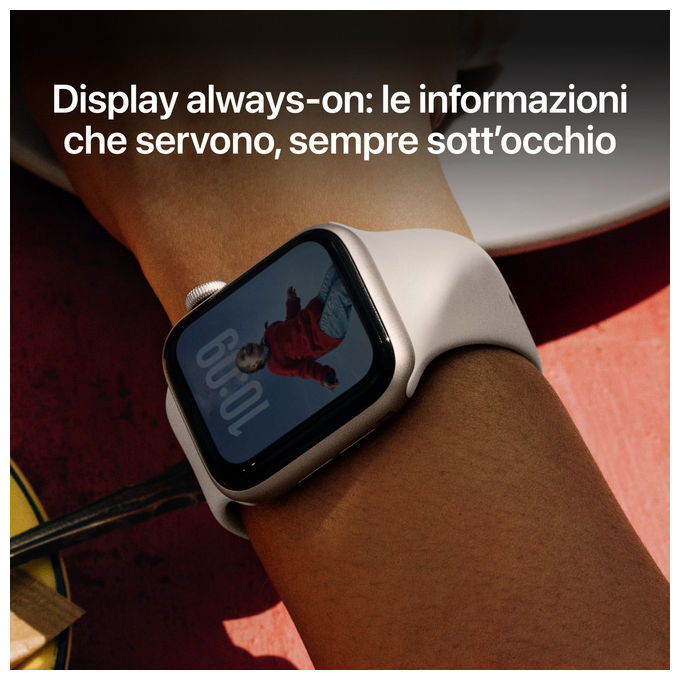 Apple Watch SE 3 GPS Cellular, 40mm Alluminio Galassia, Sport Band Galassia