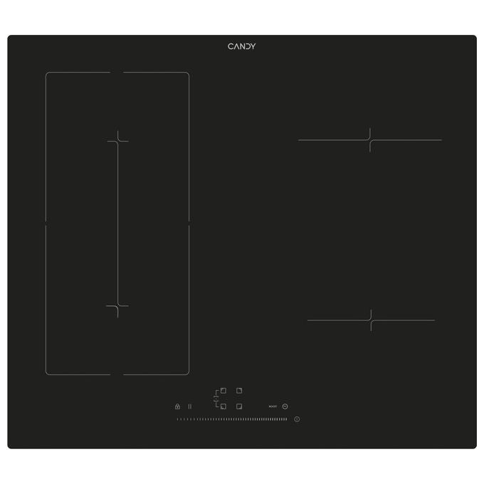 Candy Moderna CIES64MCA Piano Cottura a Induzione 59 cm Nero Da Incasso