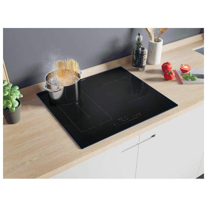 Candy Moderna CIES64MCA Piano Cottura a Induzione 59 cm Nero Da Incasso