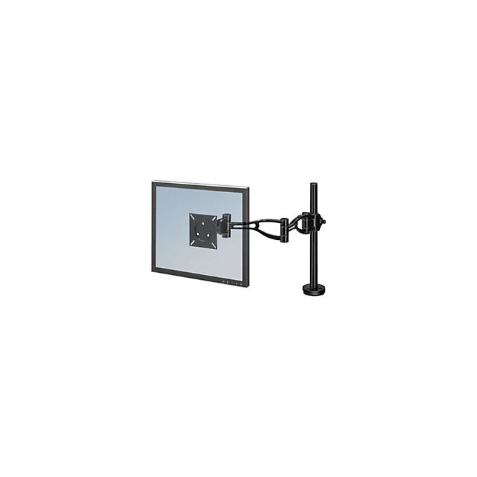 Fellowes Braccio Monitor Focus Singolo Nero Acciaio Fino a 32 Pollici