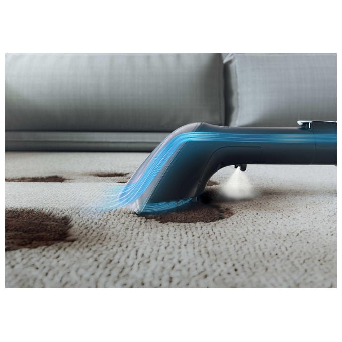 Hoover HS530 011 Pulitore per Macchie Nero Senza Filo e Senza Sacchetto