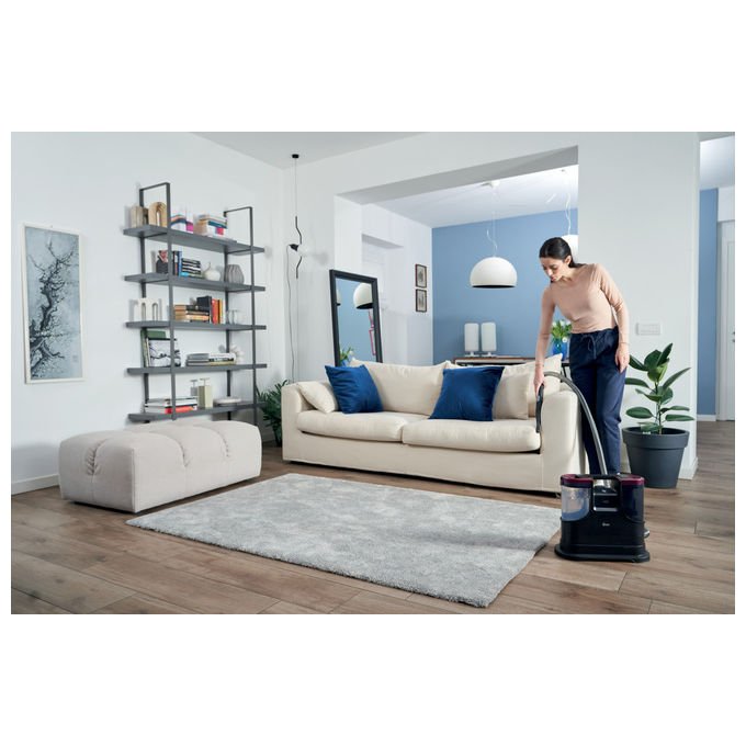 Hoover HS530 011 Pulitore per Macchie Nero Senza Filo e Senza Sacchetto